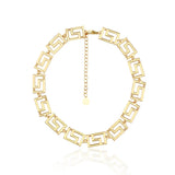 Vintage Hollow Out Choker Necklace