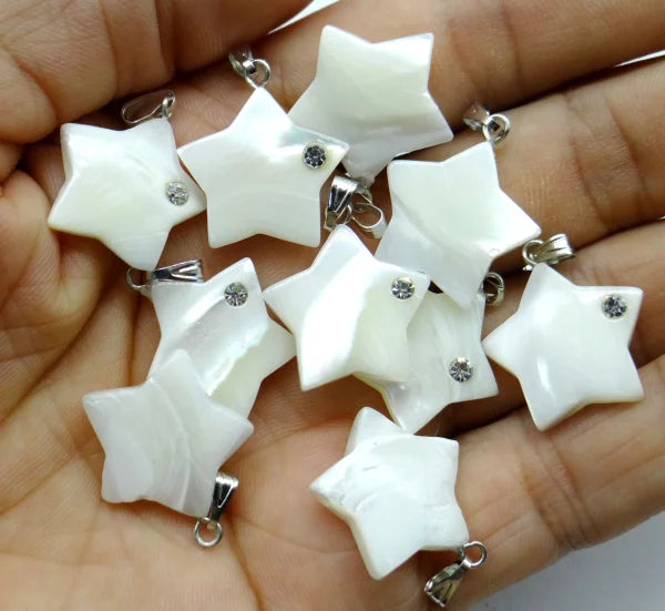 Pentagram Parelmoer Kralen Shell Pendant for DIY Jewelry Making