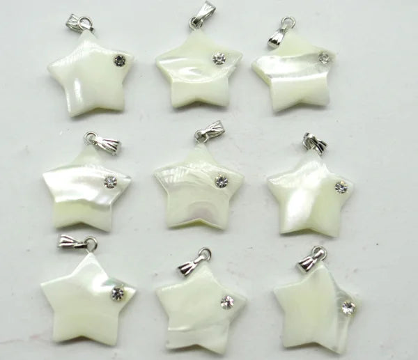 Pentagram Parelmoer Kralen Shell Pendant for DIY Jewelry Making