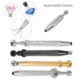 4 Claws Jewelry Holder Bead Ball Pick Up Tool Prong Tweezers Crystal Grabbers
