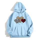 Men Women Graphic Hooded Sweatshirt Long Sleeve Top