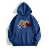 Men Women Graphic Hooded Sweatshirt Long Sleeve Top