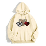 Men Women Graphic Hooded Sweatshirt Long Sleeve Top