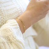 Women Not Fade Stainless Steel Bracelet - Dainty Jewelry