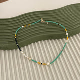 Bohemian Small Freshwater Pearl Choker Necklace
