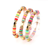 Women's Adjustable Bracelet Flowers Heart Charm Bracelet