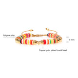 Women's Adjustable Bracelet Flowers Heart Charm Bracelet