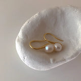 Vintage Freshwater Pearl Earrings for Women