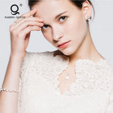 Leaf Shape Pearl Pendant Necklace