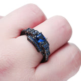 Wedding Rosette Ring with Zirconia Pave for Women