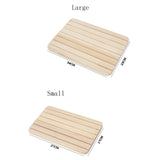 Wood Ring Display Board Earring Necklace Cards Props Holder