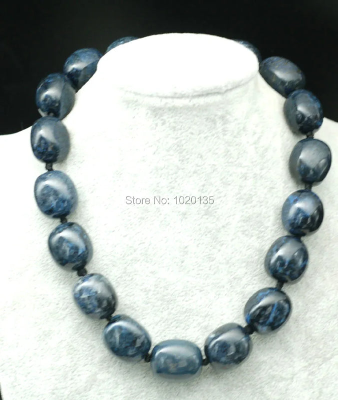 AGATE baroque 18-22mm necklace 17inch
