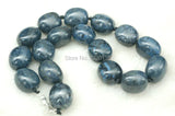 AGATE baroque 18-22mm necklace 17inch