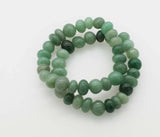 Green Jade Baroque Bracelet 7.5 inch Natural Beads