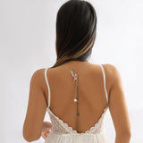 Personality Pearl Pendant Butterfly Necklace for Women