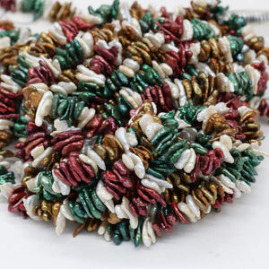 100% Natural Pearls Recycled Beads DIY Jewelry Making 9-10mm