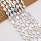 Natural Baroque Pearl Beads Rhombus Shape Loose Pearl Bead for Jewelry Making