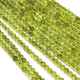 Peridot Faceted Beads 6mm for DIY Necklace Bracelet