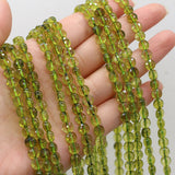 Peridot Faceted Beads 6mm for DIY Necklace Bracelet