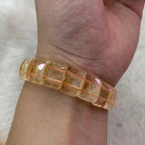 Yellow Citrine Stone Beads Bracelet for Gemini Women