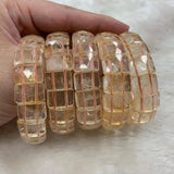 Yellow Citrine Stone Bracelet for Gemini