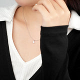 Opal Stone Pendant Necklace for Women - Birthday Gift