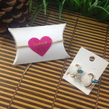 ZerongE Jewelry Pillow Box - Cardboard Paper Box for Gifts, 20pcs