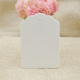 Hair Clip Blank Card 100pcs White/Kraft/Black Paper