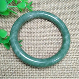 Zheru Jewelry Natural Burma Jade 54-62mm Bracelet Princess