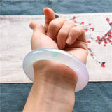 Zheru Jade Princess Bracelet Ice Purple Certified 53-62mm A-Class