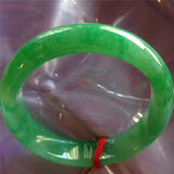 Zheru Jewelry Natural Myanmar Jadeite Green Bracelet Princess Jewelry