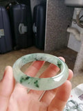 Natural Myanmar Jadeite Light Flower Bracelet Princess Jewelry