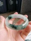 Natural Myanmar Jadeite Light Flower Bracelet Princess Jewelry