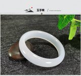 Zheru Jewelry Natural Jade 54-64mm Bracelet Princess Jewelry