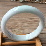 Zheru Jewelry Myanmar Jade A-Class 53mm-62mm Light Purple Princess Bracelet