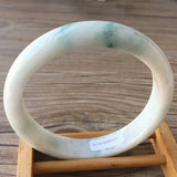 Zheru Jewelry Myanmar Jade A-Class 53mm-62mm Light Purple Princess Bracelet