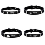 Round Couples Jewelry Charms Bracelets Nobara Bransoletka