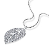 Ziqiudie Leaf Necklace Women's Net Red Collarbone Chain
