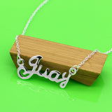 S925 Sterling Silver Alphabet Necklace for Women