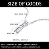S925 Roman Numerals Necklace Women's Collarbone Chain