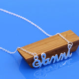 S925 Sterling silver alphabet girl necklace short necklace jewelry
