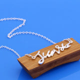 S925 Sterling Silver Alphabet Necklace Short Jewelry for Lover Girlfriend