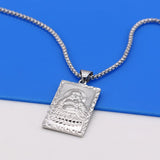 925 Silver Maitreya Buddha Pendant Men's Safety Pendant