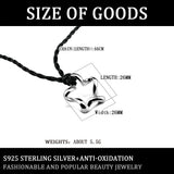 925 Silver Pentagon-star Necklace Couple Men's Women's Necklaces