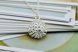S925 Silver Flower Snake Bone Necklace for Women, Collarbone Chain Gift for Wife