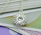 S925 Silver Flower Snake Bone Necklace for Women, Collarbone Chain Gift for Wife