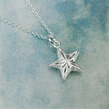 925 Silver Star Necklace for Men, Boyfriend Gift