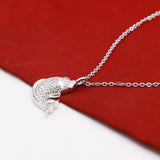 S925 Silver Diamond Carp Collarbone Necklace for Women