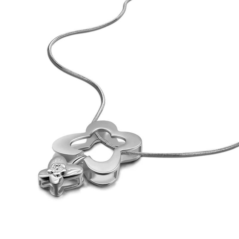 S925 Sterling Silver Plum Necklace for Women
