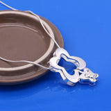 S925 Sterling Silver Plum Necklace for Women